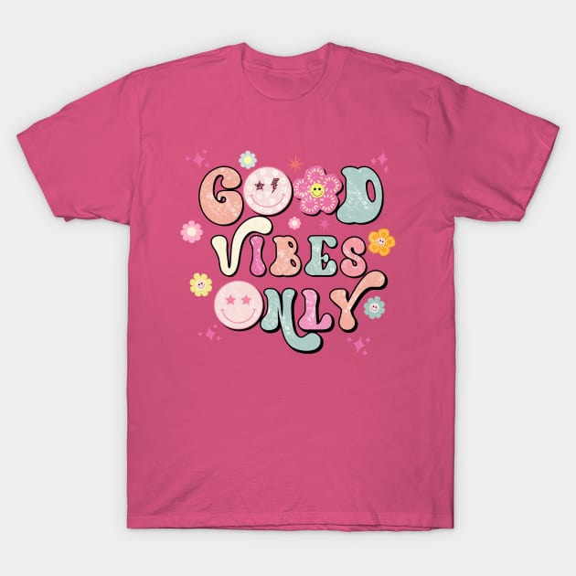 Good Vibes Only T-Shirt by CoubaCarla